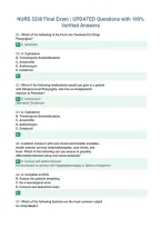 NURS 5338 Final Exam &vert; UPDATED Questions with 100&percnt;&NewLine;Verified Answers