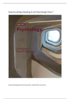 UitgebreideSamenvatting Inleiding Psychologie Deel 1 met extra oefenvragen en mindmap per hoofdstuk &vert; PB0014 &vert; Open Universiteit &vert; 2026&sol;27
