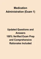 Medication Administration &lpar;Exam 1&rpar; 2026