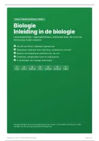 Biologie voor jou havo 4 thema 1 Inleiding in de biologie samenvatting &plus; 15 oefenvragen