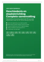 Complete samenvatting geschiedenis en staatsinrichting vmbo-gt &lpar;CE 2027&rpar; &plus; 20 oefenvragen