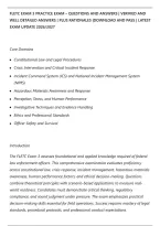 Fletc Exam 3 Practice Exam &ndash; Questions And Answers &vert; Verified And&NewLine;Well Detailed Answers &vert; Plus Rationales &vert;Download And Pass &vert; Latest&NewLine;Exam Update 2026&sol;2027