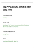 Econ 247V11 Final Exam Actual Script With 100 Percent&NewLine;Correct Answers
