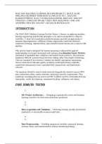 Wgu D501 Machine Learning Devops Project 1&colon; Build An Ml&NewLine;Pipeline For Short-Term Rental Prices In Nyc &vert; Mlflow&comma; Random Forest&comma; Data Validation & Model Release &vert; 2026&sol;2027&NewLine;Updated &vert; Complete Project Solution &lbrack;Question 1-200&rsqb; And&NewLine;Answers Updated 2026&sol;2027