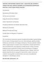 Umn Biol 1009 Midterm &lpar;Gibson&rpar; Exam &ndash; Questions And Answers &vert;&NewLine;Verified And Well Detailed Answers &vert; Plus Rationales &vert;Download&NewLine;And Pass &vert; Latest Exam Update 2026&sol;2027