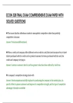 Econ 528 Final Exam Comprehensive Exam Paper With&NewLine;Solved Questions