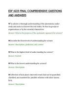 Edf 6225 Final Comprehensive Questions&NewLine;And Answers