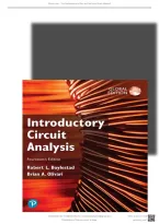 Introductory Circuit Analysis 14th Global Edition Solutions Manual by Robert L&period; Boylestad &vert; Complete Step-by-Step Answers &vert; Electrical Engineering Study Guide