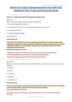 Health Information Management Exam Prep &lpar;PDF&rpar; &vert; &lpar;2026&ndash;2027&rpar; Healthcare Data &vert; Privacy