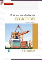 Engineering Mechanics&colon; Statics 15th Edition Solutions Manual by R&period;C&period; Hibbeler &vert; Complete Solutions for All 11 Chapters