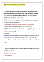 HESI Fundamentals Exit Exam &lpar;PDF&rpar; &vert; &lpar;2026&rpar; Nursing Fundamentals Questions &vert; HESI Exam