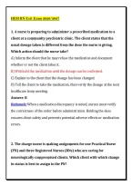 HESI RN Exit Exam &lpar;PDF&rpar; &vert; &lpar;2026&rpar; Comprehensive Nursing Questions &vert; HESI RN