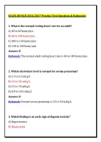 NCLEX-RN NGN Practice Test &lpar;PDF&rpar; &vert; &lpar;2026&rpar; Nursing Questions & Rationales &vert; NCLEX