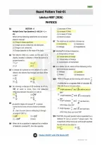 PW Lakshya NEET 2026 Physics Board Pattern Practice Test 01 Questions with Solved Answer Key & Formula Review&period;pdf&NewLine;&NewLine;