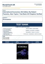 Test Bank International Economics 5th Edition By Robert Feenstra&comma; Alan Taylor &vert; Test Bank Verified&comma; A&plus; Grade 9781319218508