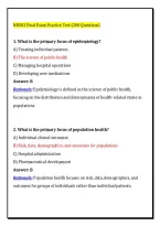 NR503 Final Exam Practice Test &lpar;PDF&rpar; &vert; &lpar;2026&rpar; Advanced Assessment Questions &vert; NR503 Exam