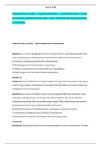 Hesi Exit Rn V1 Exam &mdash; Questions Exam &mdash; Complete Study - Exam &NewLine;Questions Latest Edition 2026 &ndash; 2027  Version Solved Questions &NewLine;& Answers