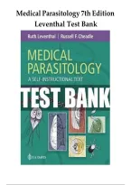 Medical Parasitology 7th Edition &NewLine;Leventhal Test Bank