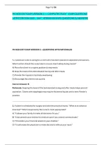 Pn Hesi Exit Exam Version 3 &mdash; Complete Study - Exam Questions &NewLine;Latest Edition 2026 &ndash; 2027  Version Solved Questions & Answers