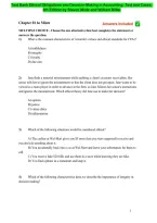 Test Bank for Ethical Obligations and Decision-Making in Accounting Text and Cases 6th Edition By Steven Mintz&comma; William Miller