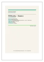 Nur 2063 Essentials Of Pathophysiology Exam 2 2026&sol;2027 &vert; 100 &NewLine;Verified Questions & Answers &vert; Rasmussen University Nursing Prep &vert; &NewLine;Instant Download &period;