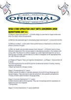 Wgu C180 Updated 2027 Sets Answers And Questions Set A&period;pd