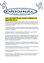 Wgu C180 Scripted 2027 Exams Answers And Questions Set A&period;pdf
