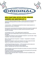 Gold Coast Real Estate Actual Updated Answers And Questions Set A&period;pdf