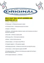 Gold Coast Real Estate Answers And Questions Set A&period;pdf