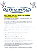 Gold Coast Real Estate 2027 Test Answers And Questions Set A&period;pdf