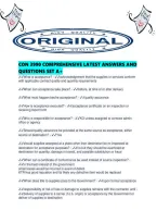 Con 3990 Comprehensive Latest Answers And Questions Set A&period;pdf