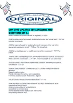 Con 3990 Updated Sets Answers And Questions Set A&period;pdf