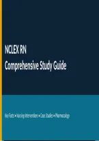 Class notes NCLEX RN