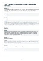 Fdny F-01 Expected Questions With Verified&NewLine;Answers