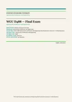 WGU D488 Cybersecurity Architecture and Engineering Final Exam 2026&sol;2027 &vert; 150 Verified Questions & Answers &vert; Western Governors University Prep &vert; Instant Download