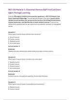 BIO 152 Module 3 &vert; Anatomy and Physiology II Exam Q&A &vert; Portage Learning