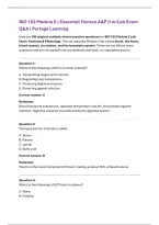 BIO 152 Module 5 &vert; Anatomy and Physiology II Exam Q&A &vert; Portage Learning