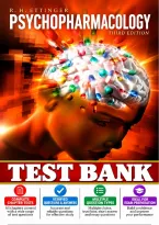 Test Bank for Psychopharmacology&comma; 3rd Edition by Ettinger &vert; All Chapters 1&ndash;10 Covered