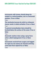 HSPA &lpar;CHAPTER 8&rpar; True or False&period;Final Test Paper 20262027&period;&NewLine;