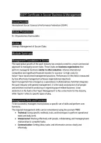 Module 3&colon; Strategic Management of Soccer Clubs