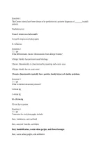 NRNP 6568 Clinical Insights on Infections and Treatments Questions & Correct Answers &vert; Advanced Practice Nursing &vert; Walden University &vert; 2026&sol;2027