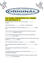 Ohio Barber Comprehensive 2027 Answers And Questions Set A&period;pdf