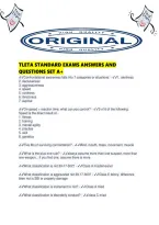 Tleta Standard Exams Answers And Questions Set A&period;pdf