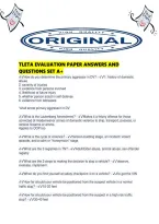Tleta Evaluation Paper Answers And Questions Set A&period;pdf