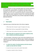 Nurs 100 Fundamentals Midterm Wcu 2026&sol;2027 &vert; Complete &NewLine;Nursing Fundamentals Test Bank &vert; High-Yield Practice &NewLine;Questions &vert; Verified Correct Answers&vert; Comprehensive Exam &NewLine;Preparation