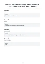 Isye 6501 Midterm 1 Frequently Tested Actual&NewLine;Exam Questions With Correct Answers