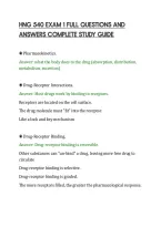 Hng 540 Exam 1 Full Questions And&NewLine;Answers Complete Study Guide