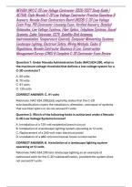 NEVADA &lpar;NV&rpar; C-2D Low Voltage Contractor 2026&sol;2027 Study Guide &vert; ACTUAL-Style Nevada C-2D Low Voltage Contractor Practice Questions & Answers&comma; Nevada State Contractors Board &lpar;NSCB&rpar; C-2D Low Voltage Exam Prep&comma; PSI Contractor Licensing Exam&comma; Verified Answers