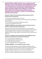 H&R BLOCK INCOME TAX COURSE 2026&sol;2027 Study Guide &vert; ACTUAL-Style H&R Block Income Tax Course Practice Questions & Answers&comma; H&R Block ITC Exam Prep&comma; Tax Knowledge Assessment Prep&comma; Verified Answers&comma; Detailed Rationales&comma; Federal Income Tax&comma; Wages & Income&comma; F