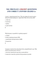 Nsg 3500 Exam 1 &lpar;2026&sol;2027&rpar; Questions And Correct Answers Graded A&plus;&NewLine;&NewLine;